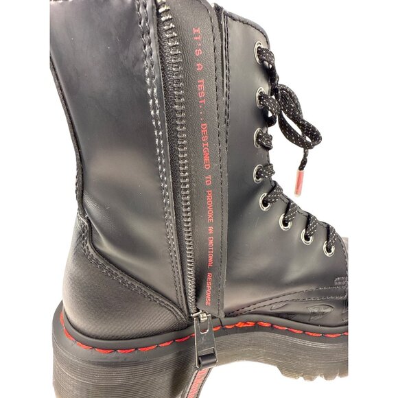 Dr. Martens Jadon Blade Runner Smooth Black Leather Platform Boots UK6 US M7/W8 - Picture 10 of 13